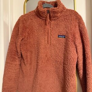 Patagonia Rust Fleece Pullover
